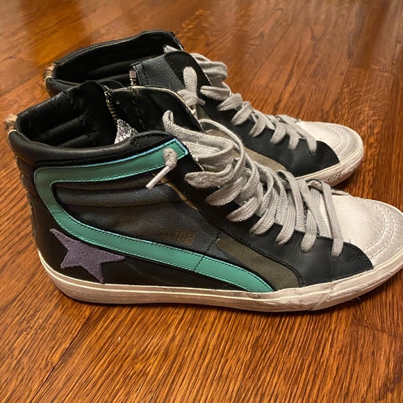 🦄GOLDEN GOOSE UNICORN CAMO SLIDE 39🦄 - Picture 1 of 4